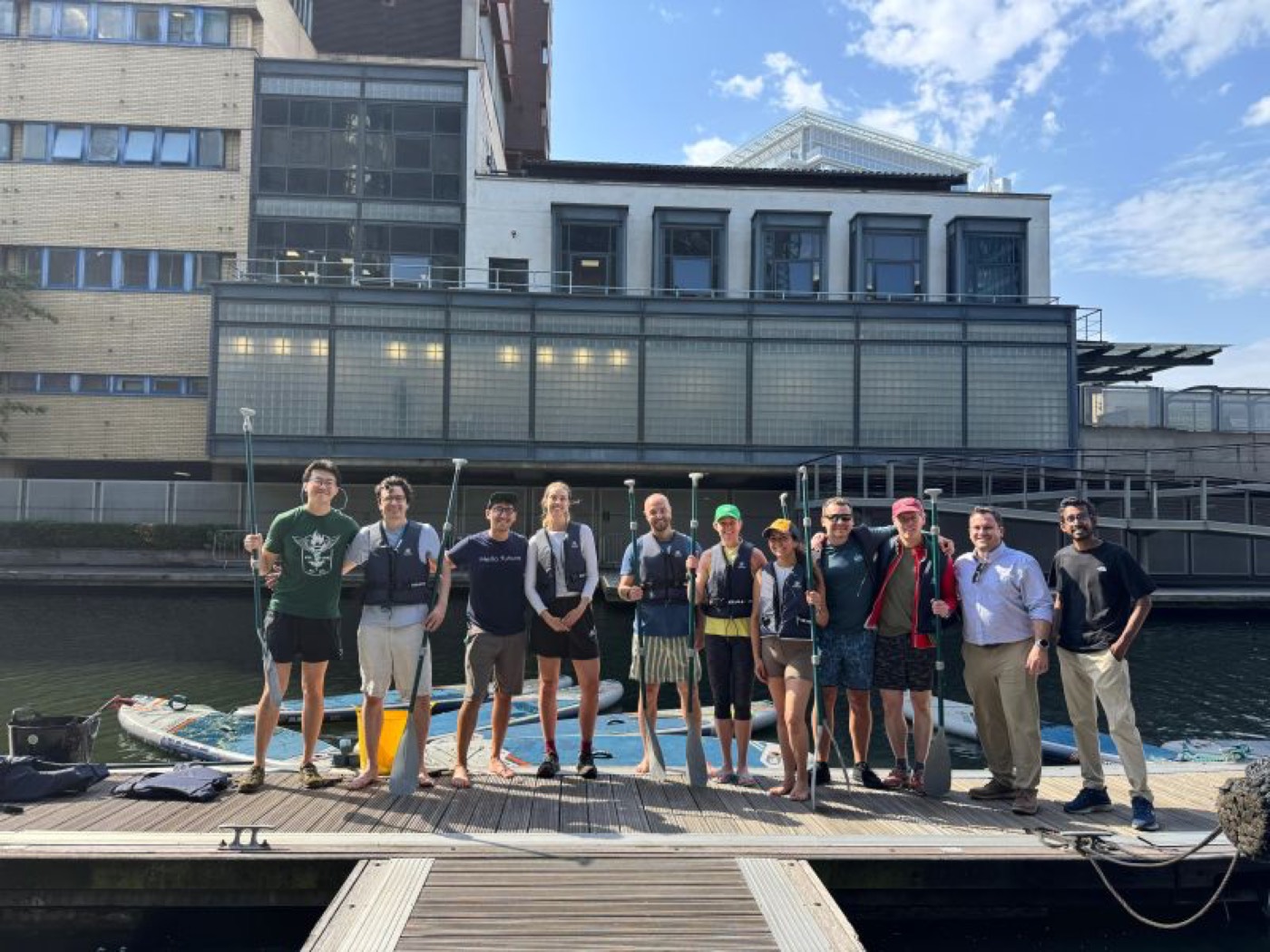 Paddle & Breakfast à la London Climate Action Week